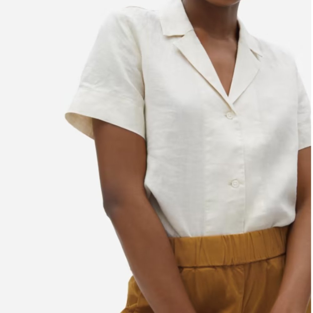 Everlane - The Linen Short-Sleeve Notch Shirt